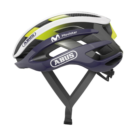 ABUS AirBreaker Racing Bike Helmet - High-End Bike Helmet for Professional Cycling - Unisex, for Men and Women - Movistar Team 23, Size S