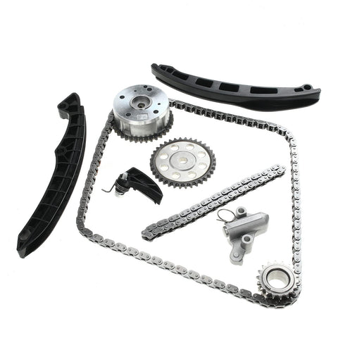 A-Premium Engine Timing Chain Kit W/Tensioner & Sprocket & Guide [DOHC, 4Cyl 1.4L 1.6L] Compatible with Audi A1, A3 & Seat Leon, Ibiza 07-15 & Volkswagen Tiguan 13-16, Polo 06-07