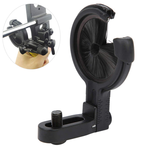 VBESTLIFE Rest Round Stand, Brush Height Adjustment Double Sided Recurve Bow Target Archery Accessories