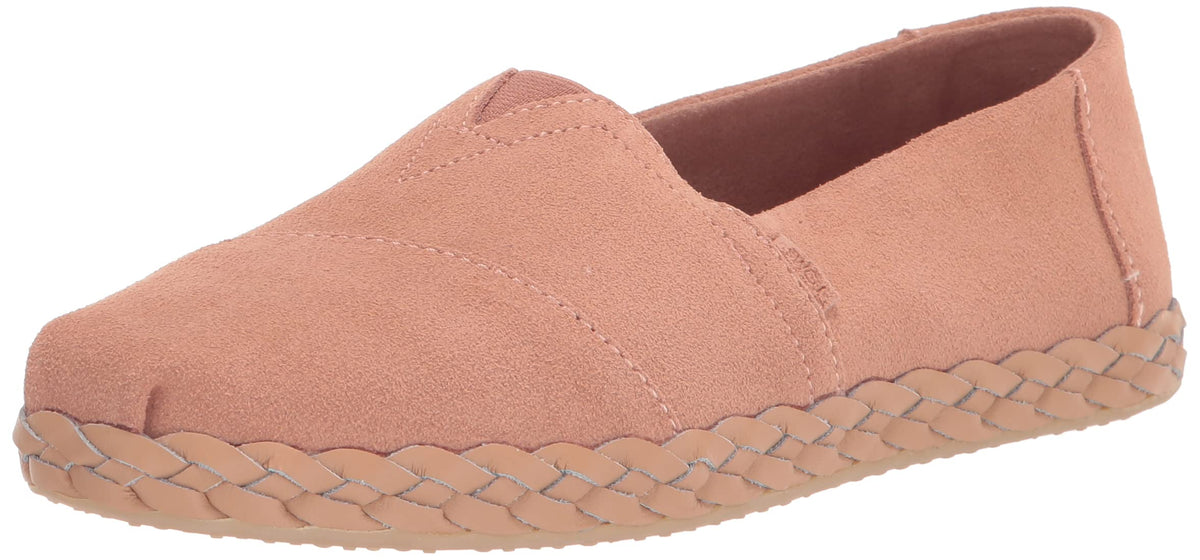 TOMS Womens Alpargata Leather Wr - Pink - Size 6.5 B