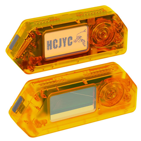 Transparent Orange Case for Flipper Zero, Cooler Cover Skin for Your Flipper Zero - Transparent Orange