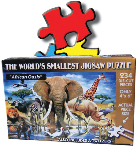 TDC Games World's Smallest Jigsaw Puzzle - African Oasis