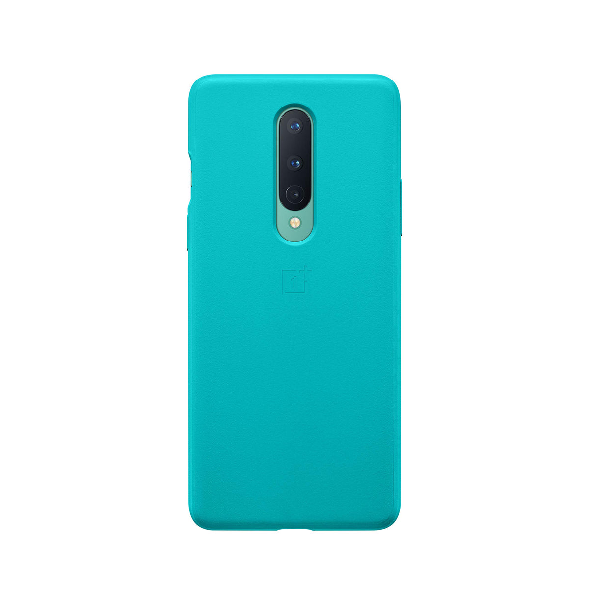 OnePlus 8 Sandstone Bumper Case (Cyan)