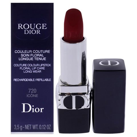Christian Dior Rouge Dior Velvet Lipstick - 720 Icone for Women - 0.12 oz Lipstick