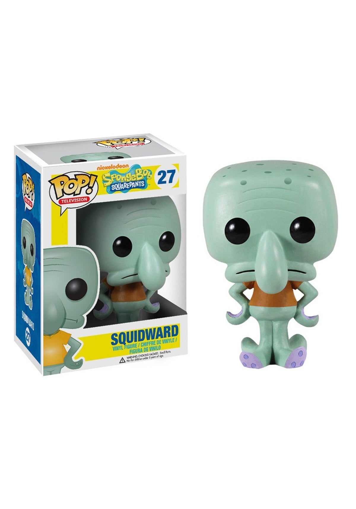 Funko POP Television Vinyl Figure, Squidward