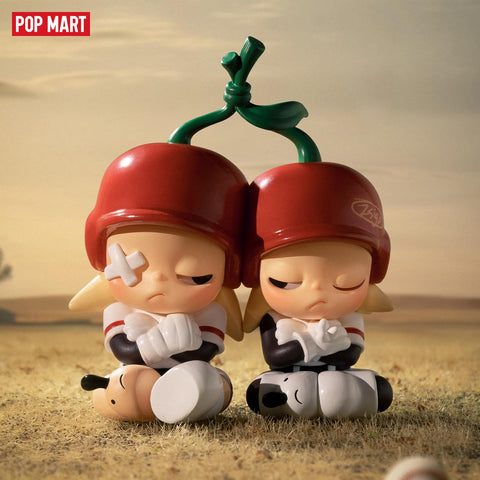 POP MART Zsiga Twins Series Blind Box Figures, Random Design Mystery Toys for Modern Home Decorations Indoor, Collectible Toy Set for Desk Accessories, Single Box