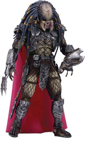 Hiya Toys Aliens vs. Predator: Elder Predator 1:18 Scale Action Figure, Multicolor