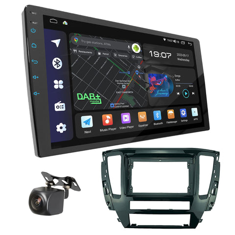 UGAR Compatible for MITSUBISHI Pajero 2020 9 Inch Android 13 DSP 8GB+128GB Car Radio DAB+ HD Full Touch Screen GPS Navigation