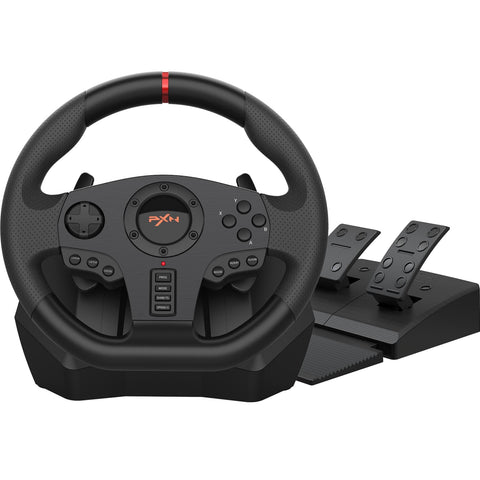 PXN PC Racing Wheel Steering Wheel V900 Driving Simulator 270ÃƒÆ’Ã†â€™ÃƒÂ¢Ã¢â€šÂ¬Ã…Â¡ÃƒÆ’Ã¢â‚¬Å¡Ãƒâ€šÃ‚Â°/900ÃƒÆ’Ã†â€™ÃƒÂ¢Ã¢â€šÂ¬Ã…Â¡ÃƒÆ’Ã¢â‚¬Å¡Ãƒâ€šÃ‚Â° Rotation christmas gift Gaming Steering Wheel with Pedals for PC,PS4,PS3,Xbox Series X|S, Xbox One