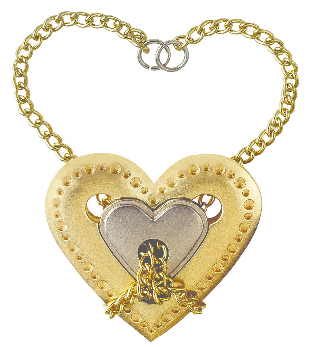 Bepuzzled Heart Hanayama Cast Metal Brain Teaser Puzzle (Level 4) Puzzles For Kids & Adults Ages 12 & Up