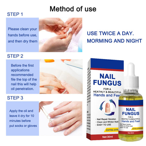 Nail Fungal Treatment, Toenail Treatment Extra Strong Nail Repair Set, Fingernail Toenail Care, Fix Renew Damaged, Broken, Anti Fungus Nail Repair (1PC)