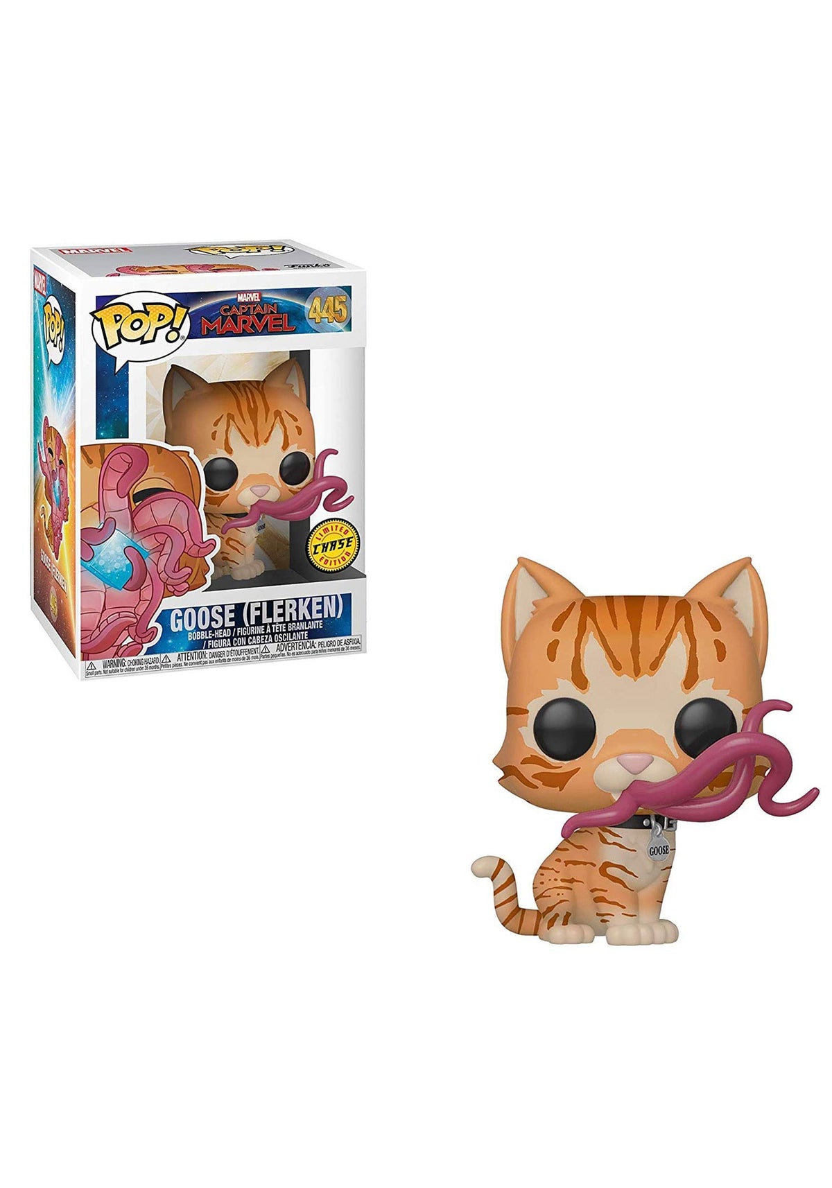 Funko Pop! Marvel: Captain Marvel - Goose (Styles May Vary)