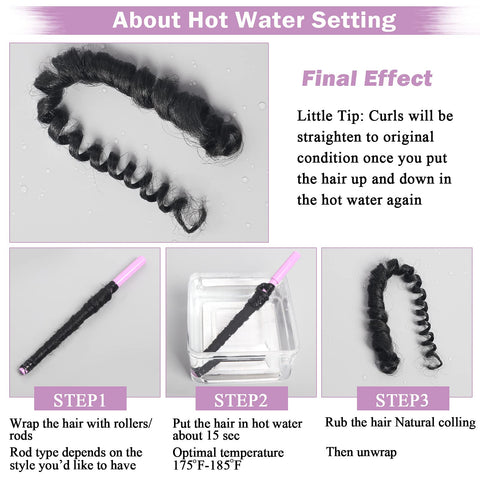 Beyond Beauty EZ Braid Pre Stretched Braiding Hair 8Packs-26inch Professional Yaki Texture Synthetic Hair(#1B)