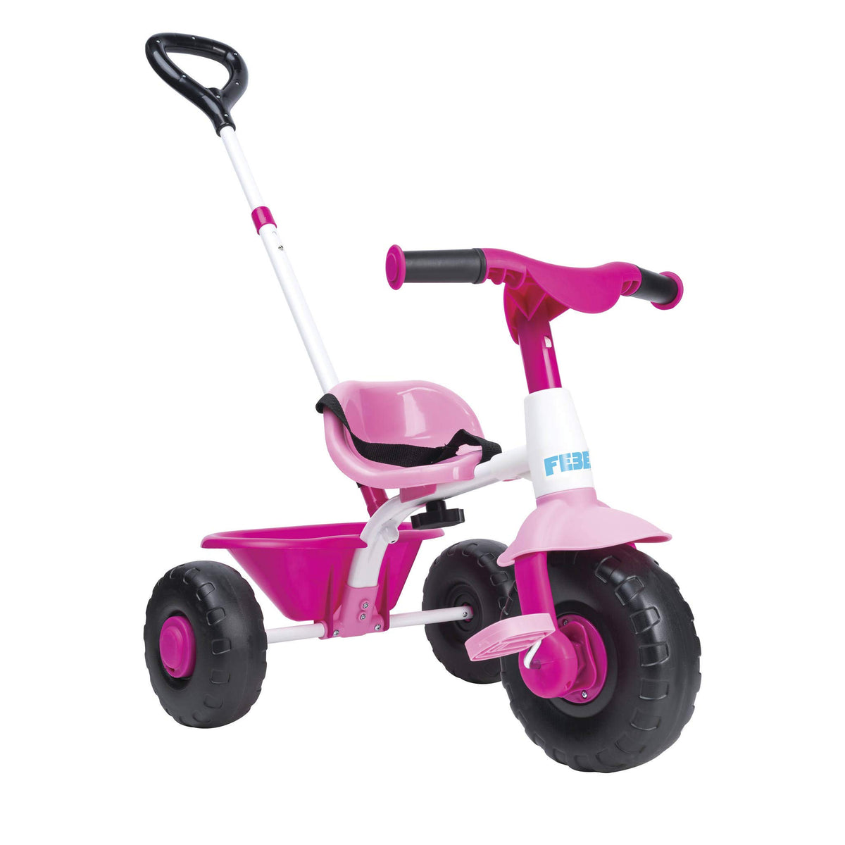 Feber FEBER- Tricycle Trike 2 in 1, children from 3 years, Pink (Famosa 800012811)