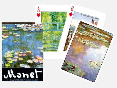 Piatnik 00 1489 Monet Lilies Playing Cards