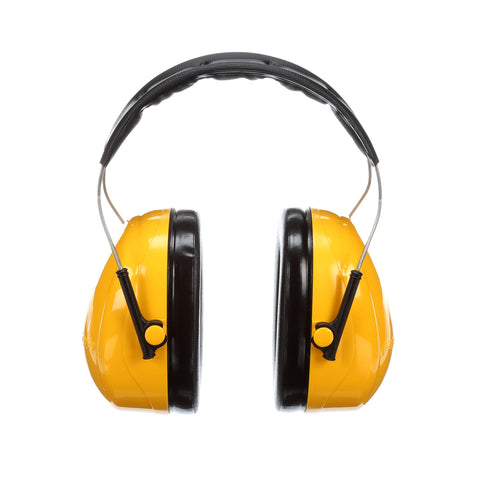 3M Optime 98 Yellow and Black Over-The-Head Earmuf