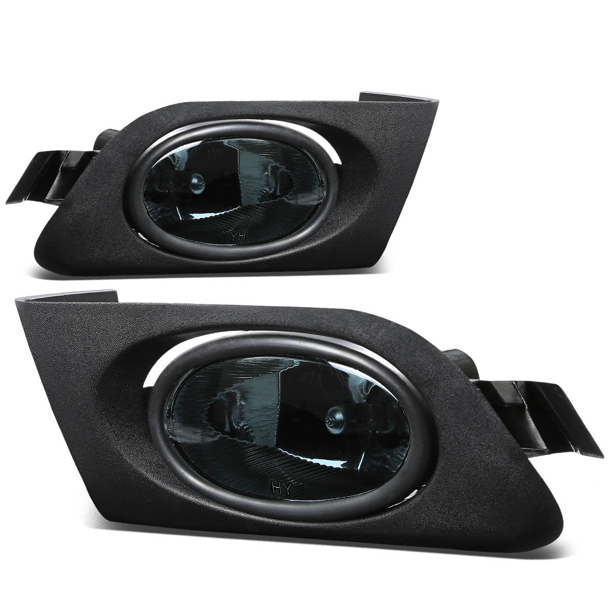 DNA MOTORING FL-HC01-SM Front Bumper Fog Light, Driver and Passenger Side,Smoked