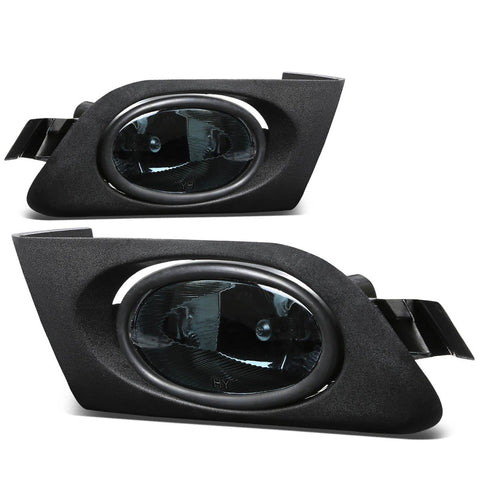 DNA MOTORING FL-HC01-SM Front Bumper Fog Light, Driver and Passenger Side,Smoked