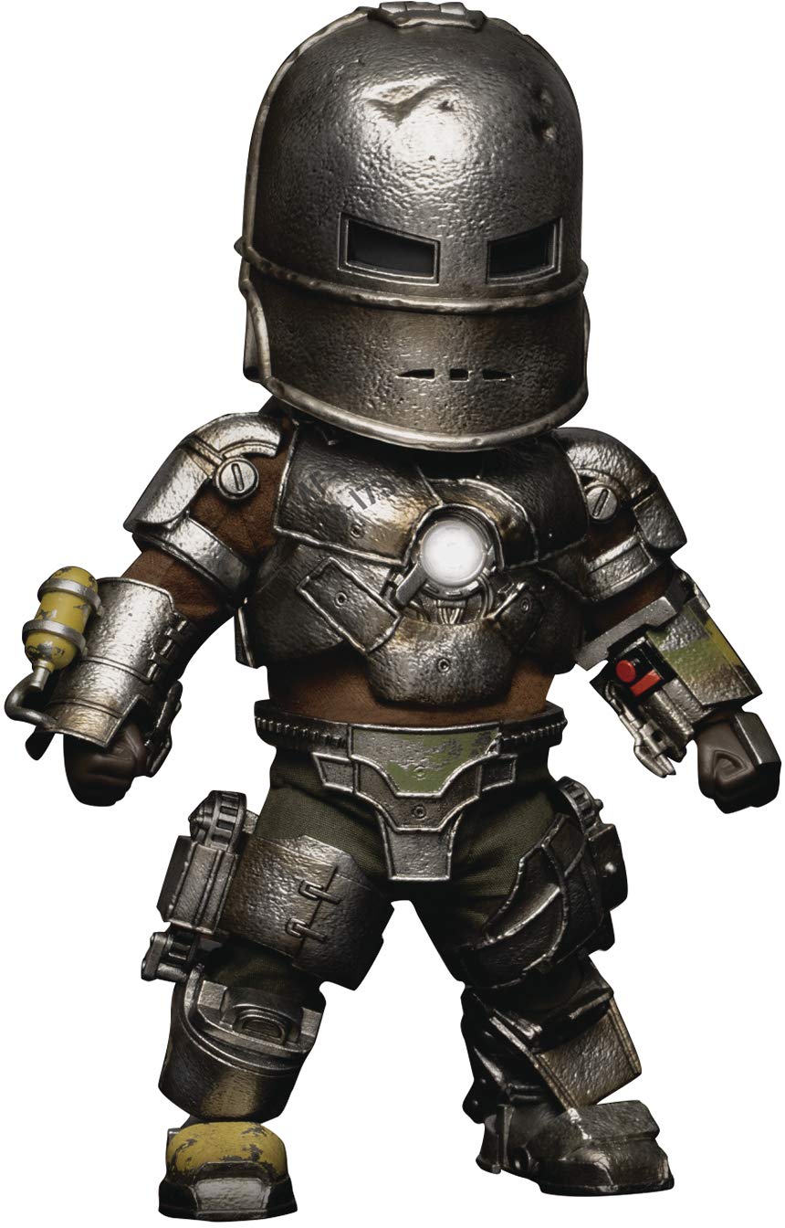 Beast Kingdom Iron Man Mark 1 EAA-117 Egg Attack Action Figure, Multicolor