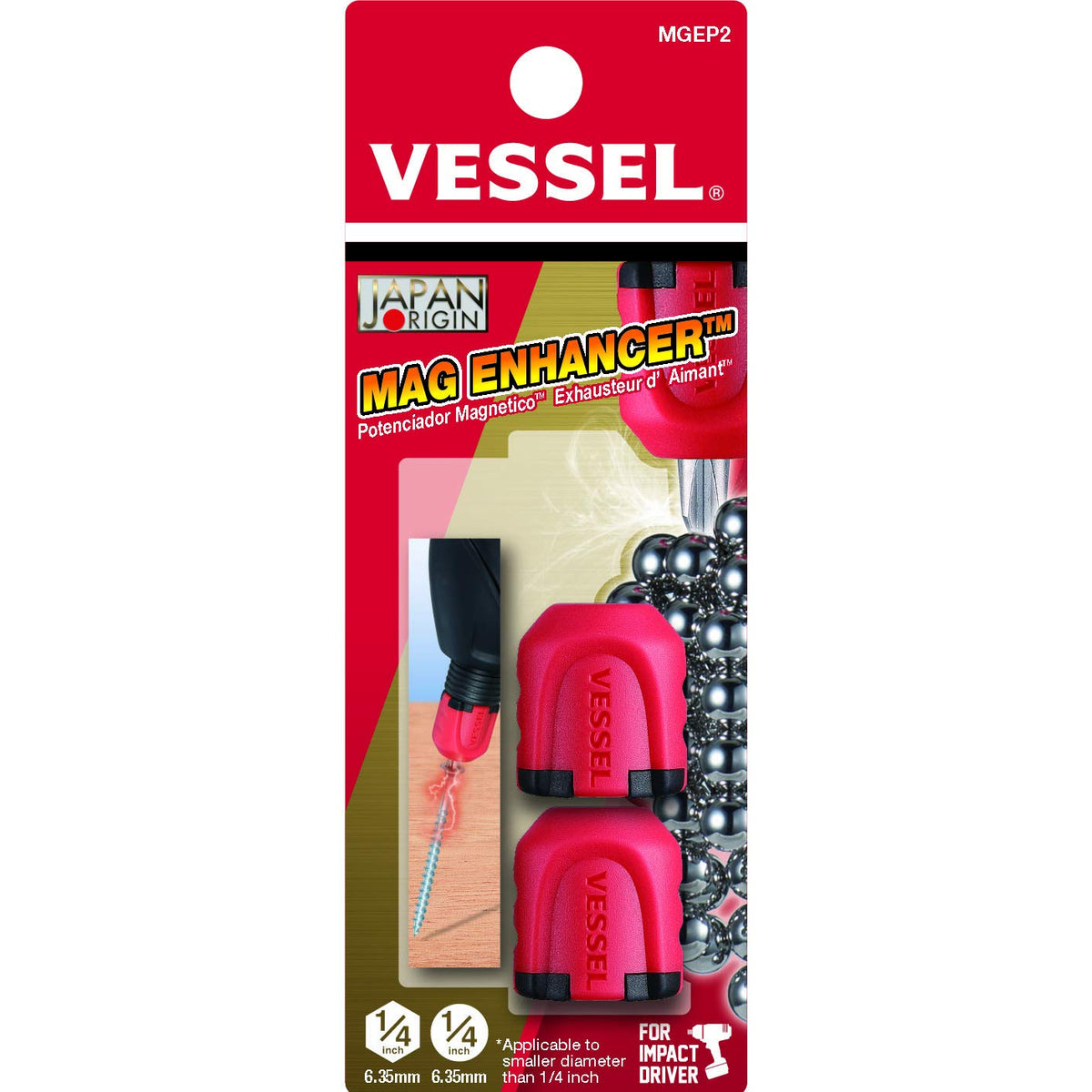 VESSEL MAG ENHANCER 2PC. (Carded) MGEP2