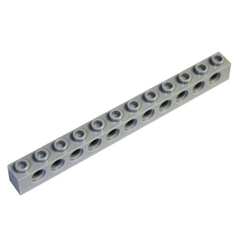 LEGO Parts and Pieces: Technic Light Gray (Medium Stone Grey) 1x12 Brick with Holes x1