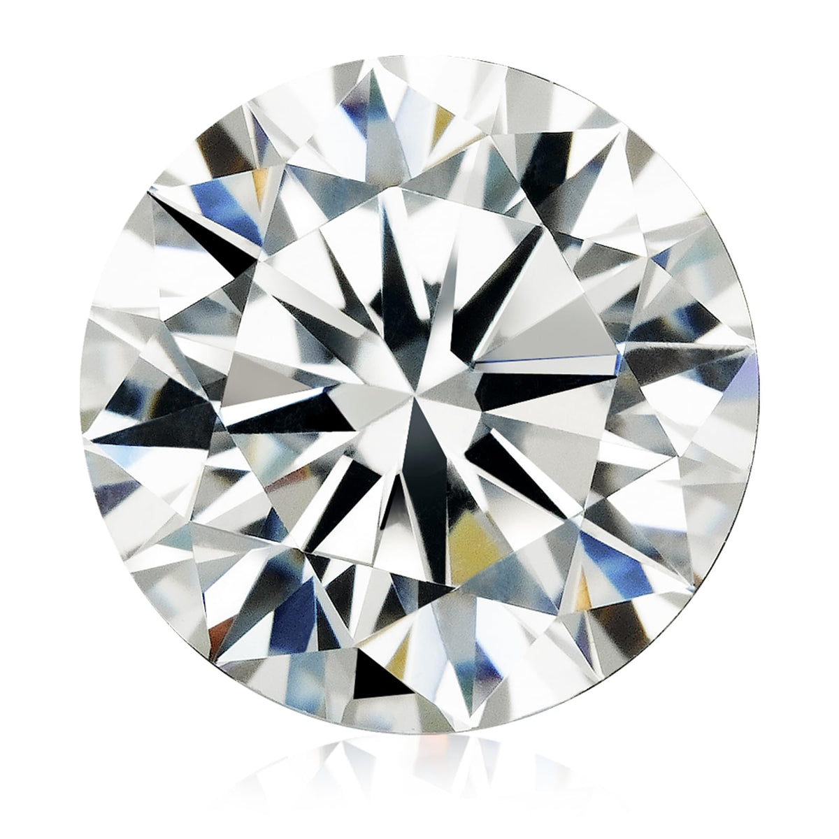 TUHE Moissanite Stone 9 Carats Lab Grown Simulated Diamond Loose Round Brilliant Cut D Color VVS1 Clarity Moissanite Loose Gem Stones with GRA Certificate for Ring Earrings Pendant Bracelets Jewelry Making Valentine's Day Gift