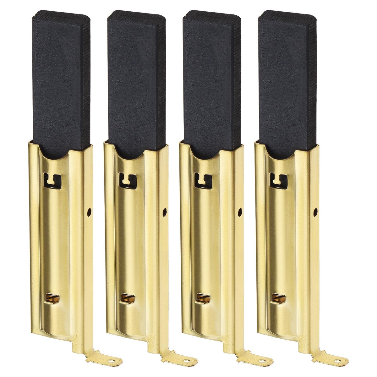 ECSiNG 2 Pairs Carbon Brushes L94MF7 Compatible with Washing Machine Welling Motor Inserts Replacement Accessories 5x13.5x39.6mm