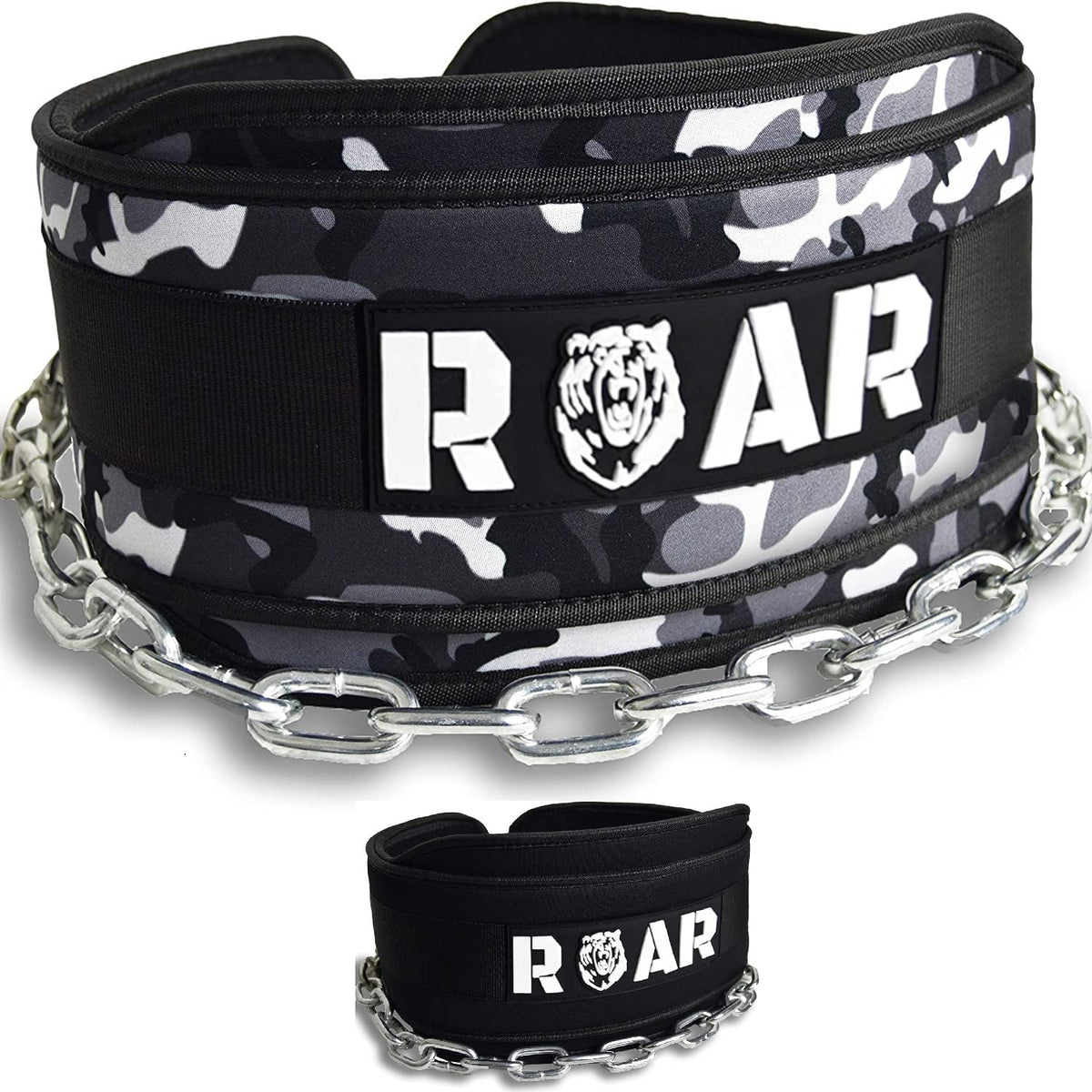 RoarÃƒÆ’Ã†â€™ÃƒÂ¢Ã¢â€šÂ¬Ã…Â¡ÃƒÆ’Ã¢â‚¬Å¡Ãƒâ€šÃ‚Â® Dipping Belt, Dipping Belt With Chain, Pull Up Belt, Weighted Belt, Workout Belt, Weightlifting, Powerlifting, Gym Weight Belt, Dip Belt Training (Camouflage)