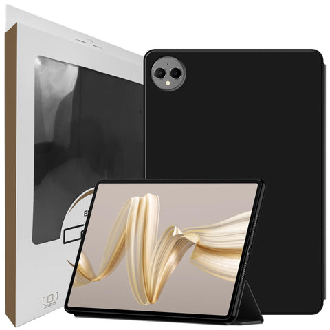 zZjoOoj Silicone Case for Huawei MatePad Pro (2024) 12.2 Inch, Lightweight Protective Case with Stand Function and Auto Sleep/Wake Function, Black