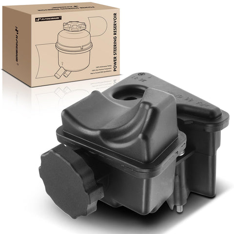 A-Premium Power Steering Reservoir/Tank with Cap Compatible with Mercedes-Benz CL550 2009-2010, CLS550 2007-2011, E550 2007-2009, ML350 2007-2011, R350 2006-2012, S550 2007-2011, 3.0L 3.5L 5.5L