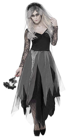 Halloween Women Costumes Black Bat Fallen Angel Devil Vampire Witch Dress Adult Cosplay Accessories (style-12, M)
