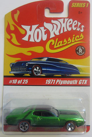 1971 Plymouth GTX Hot Wheels Classics Series 1 - Green 10 of 25