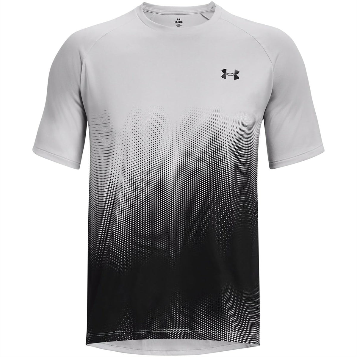 Under Armour Mens Ua Tech Fade Ss T-Shirt Gray M