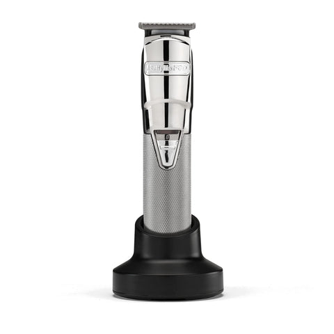 BaBylissPRO High-Torque Super Motor Beard Trimmer, 2 Japanese steel blades, metal housing, cordless