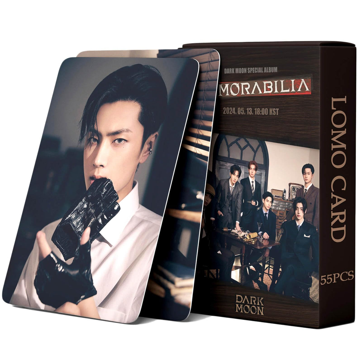 PYAJUU ENHYPEN Photocards Kpop Enhypen Dark Blood Photocards 55PCS Enhypen Memorabilia Lomo Cards Kpop Collection Decorations Cards Gift for Fans Daughter Enhypen Merch