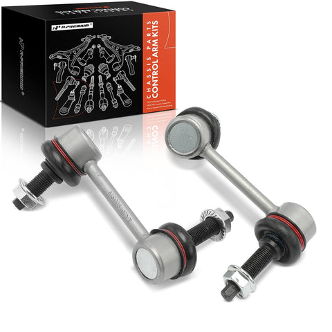 A-Premium 2 x Rear Sway Bar Links Stabilizer Bar Links, Compatible with Hyundai Sonata 2015-2019 & Kia Optima 2016-2020, Cadenza 2017-2020