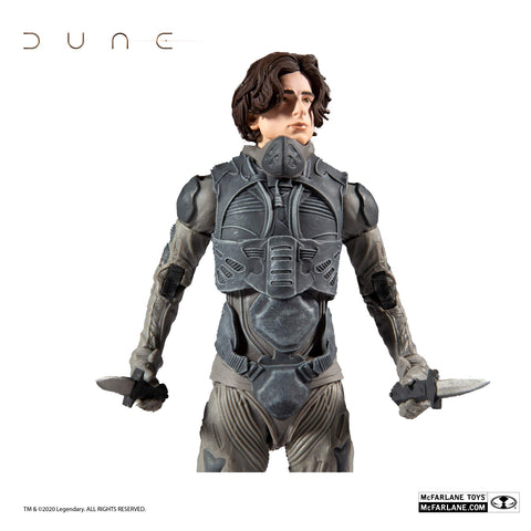 McFarlane Toys Dune Paul Atreides 7-inch Action Figure with Build-A Glossu ÃƒÂ¢Ã¢â€šÂ¬Ã‹Å“BeastÃƒÂ¢Ã¢â€šÂ¬Ã¢â€žÂ¢ Rabban Figure Parts, Multicolor