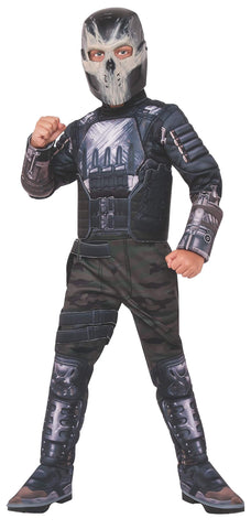 Captain America 3 Deluxe Muscle Chest Crossbones Costume Child Small