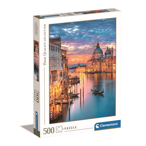 Clementoni 35056 Bright Venice - HQC Jigsaw Puzzle puzzle for adults and children, 500 Pieces