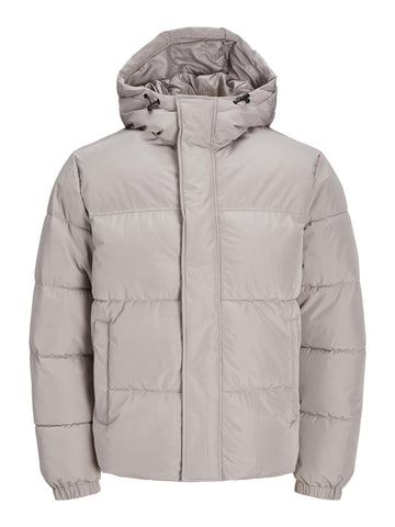 JACK & JONES Men's Jjebradley Puffer Hood Sn Quilted Jacket, Atmosphere, S