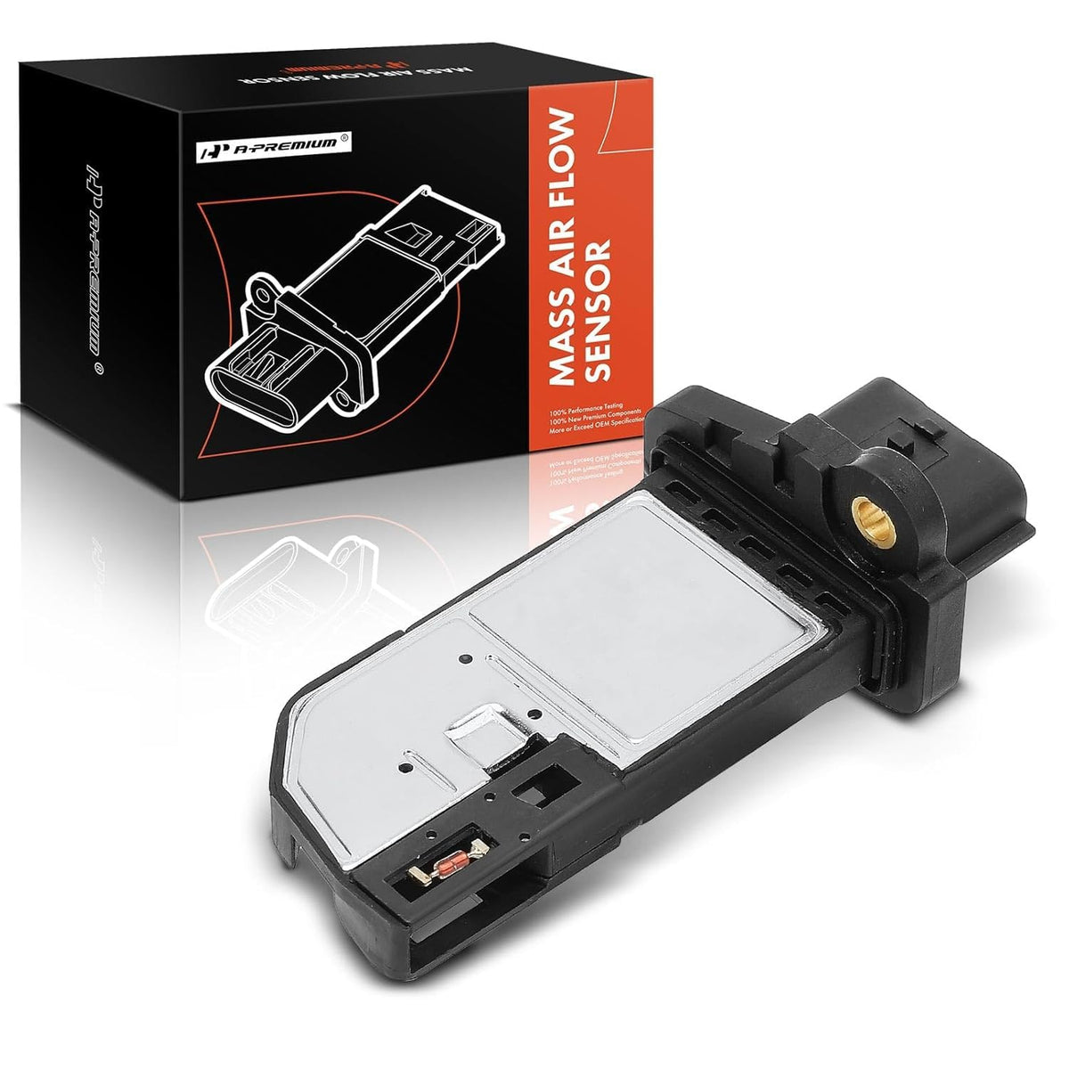A-Premium Mass Air Flow Sensor Meter MAF - Compatible with Nissan, Infiniti - Altima 13-15, Sentra 13-16, Pathfinder 2014, QX60 2017, M35h 12-13, 3.5L 2.5L 1.8L, Replace for# 226801MG0A