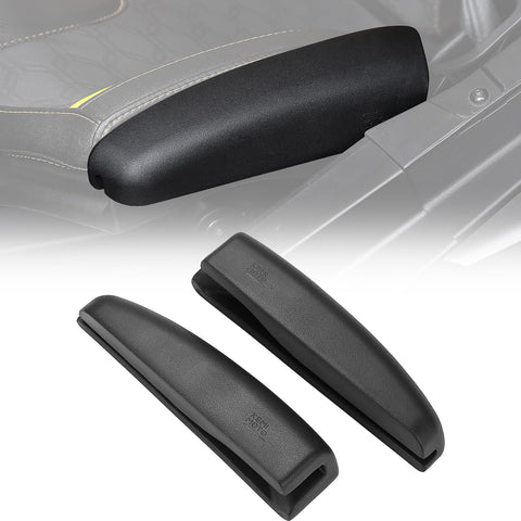 KEMIMOTO Seat Side Pad Assembly Compatible with 2017-2024 Can-Am Maverick X3 MAX and Maverick R, PU Foam Soft Seat Side Cushion for UTV Accessories, Thigh Protection Comfort Pillow(1 Pair)