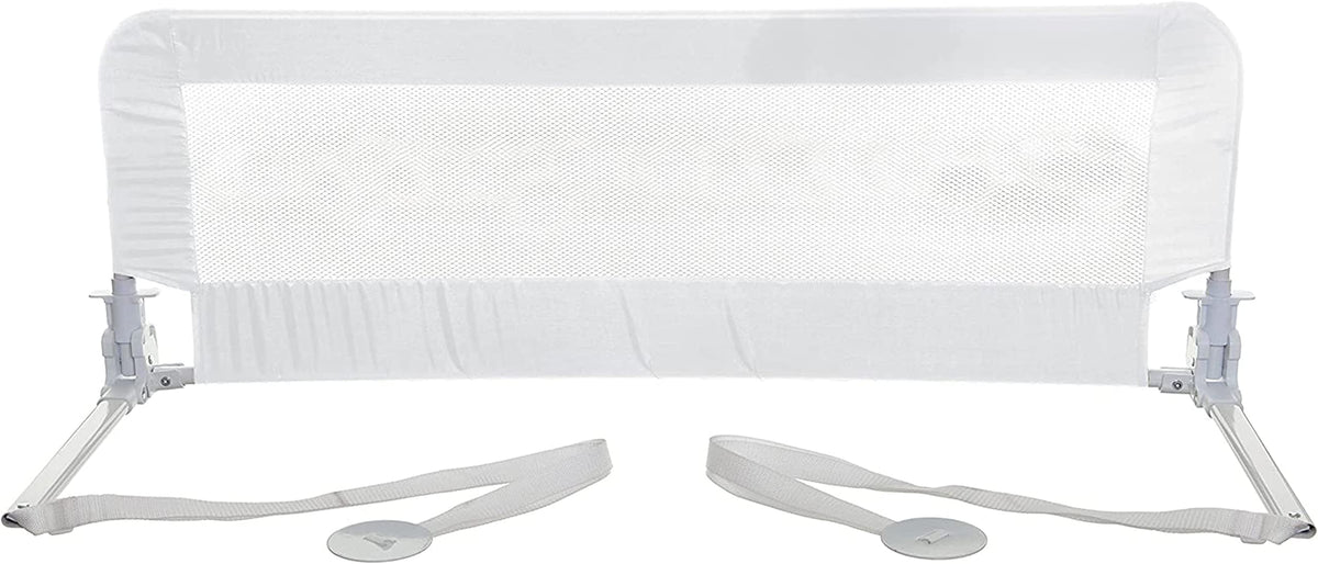 Dreambaby Phoenix Toddler Bed Rail - Foldable & Portable Bed Safety Barrier - Suitable for Flat Bed Bases Up to King Size Mattress - Measures 110cm Wide x 45.5cm Tall - White - Model F719