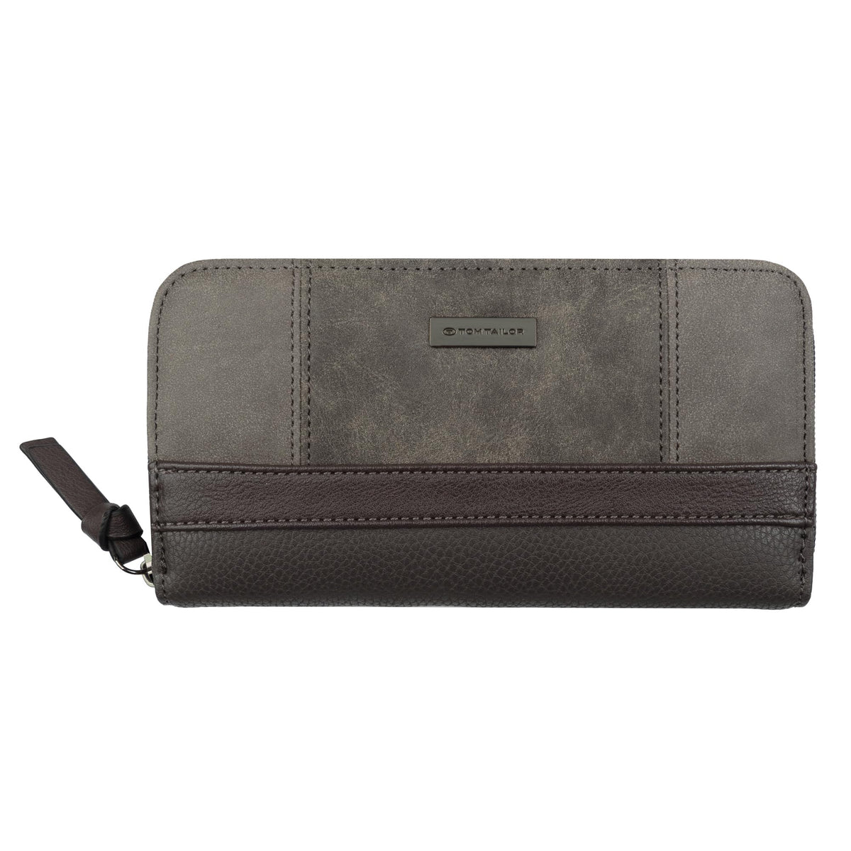 TOM TAILOR Women's Juna Wallet, Gray, L