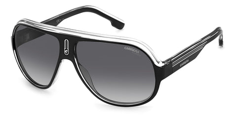 Carrera SPEEDWAY/N Black White/Grey Shaded 63/12/130 men Sunglasses