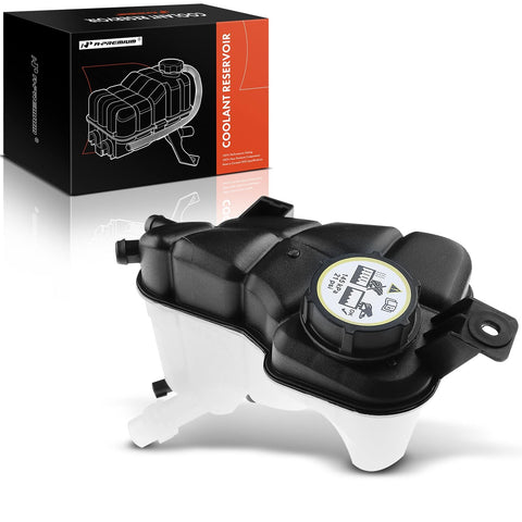 A-Premium Engine Coolant Overflow Recovery Reservoir Tank [with Cap & Sensor] Compatible with Land Rover LR2, Range Rover Evoque 2012-2015 & Volvo S60, S80, V60 Cross Country, XC60, XC70, [fits 2.0L]