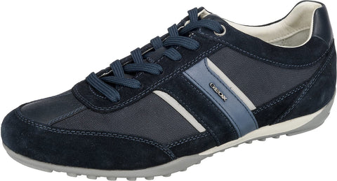 Geox Men's Low-Top Trainers Sneaker, Dk Navy, 7