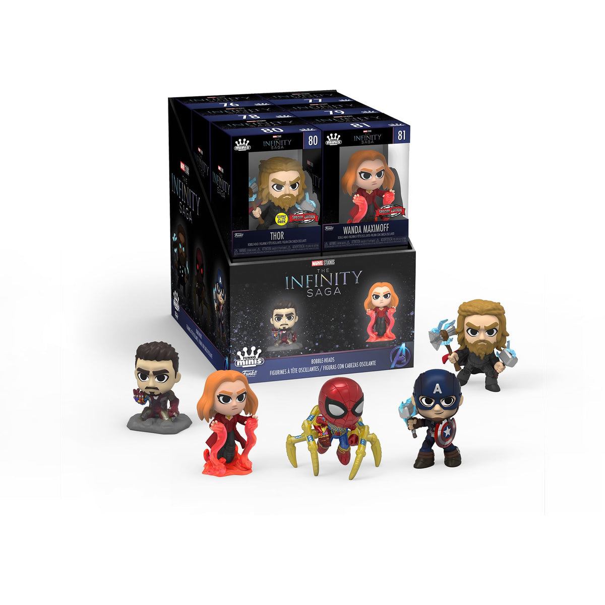 Funko Mystery: Marvel - Iron Man - Infinity Saga - Avengers - Collectable Vinyl Figure - Gift Idea - Official Merchandise - Toys for Kids & Adults - Movies Fans - Model Figure for Collectors