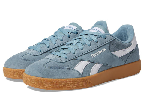 Reebok Unisex Smash Edge Sneaker, Soft Slate/White/Gum, 11.5 US Men