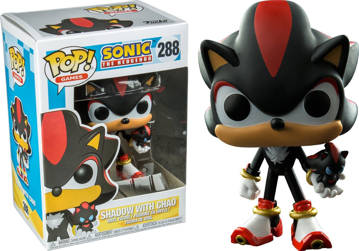Funko Pop! Games Sonic The Hedgehog Shadow With Chao #288